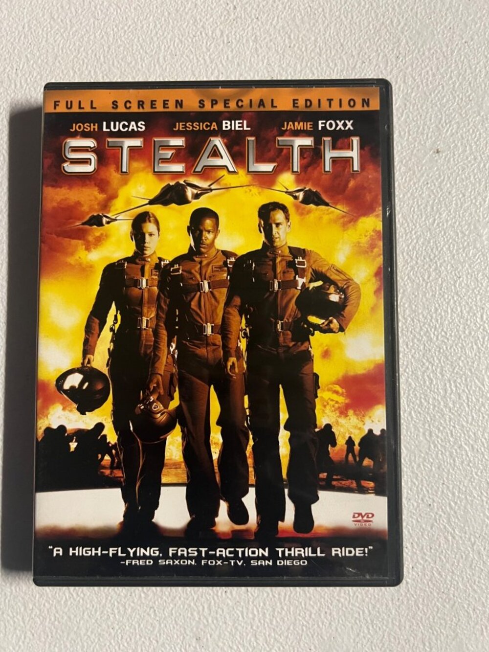 Stealth 2005 DVD Special Edition Sci-Fi Josh Lucas Jessica Biel Pre-Owned